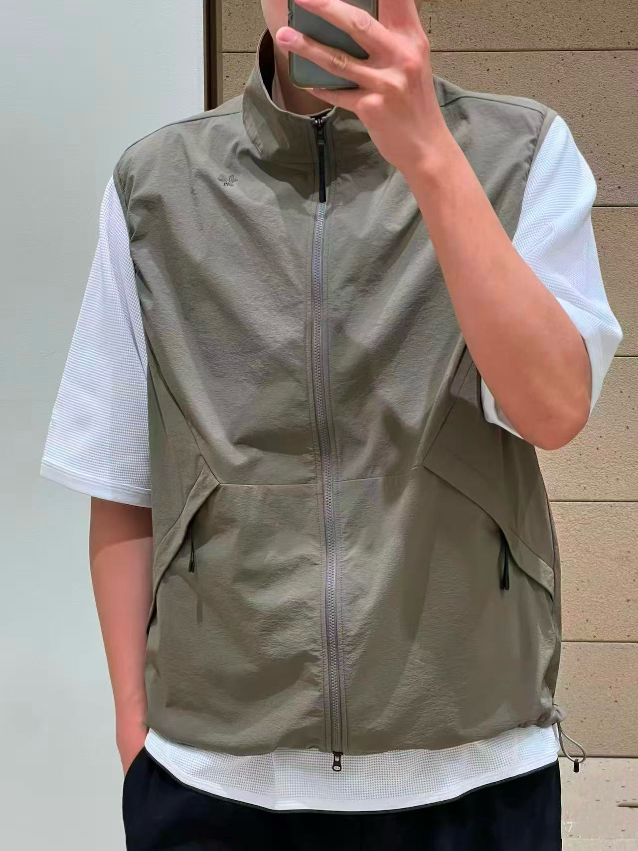 Outdoor Adventure Vest - Goldwin Waterproof Windproof Technical Sleeveless Jacket