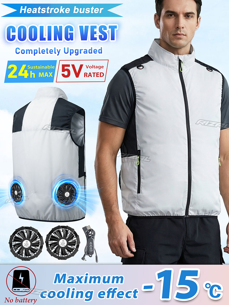 Outdoor Adventure Vest - 2026 Best Choice Fan Vest Wearable