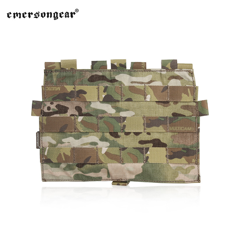 Outdoor Adventure Vest - Emersongear Front MOLLE Panel For Detachable