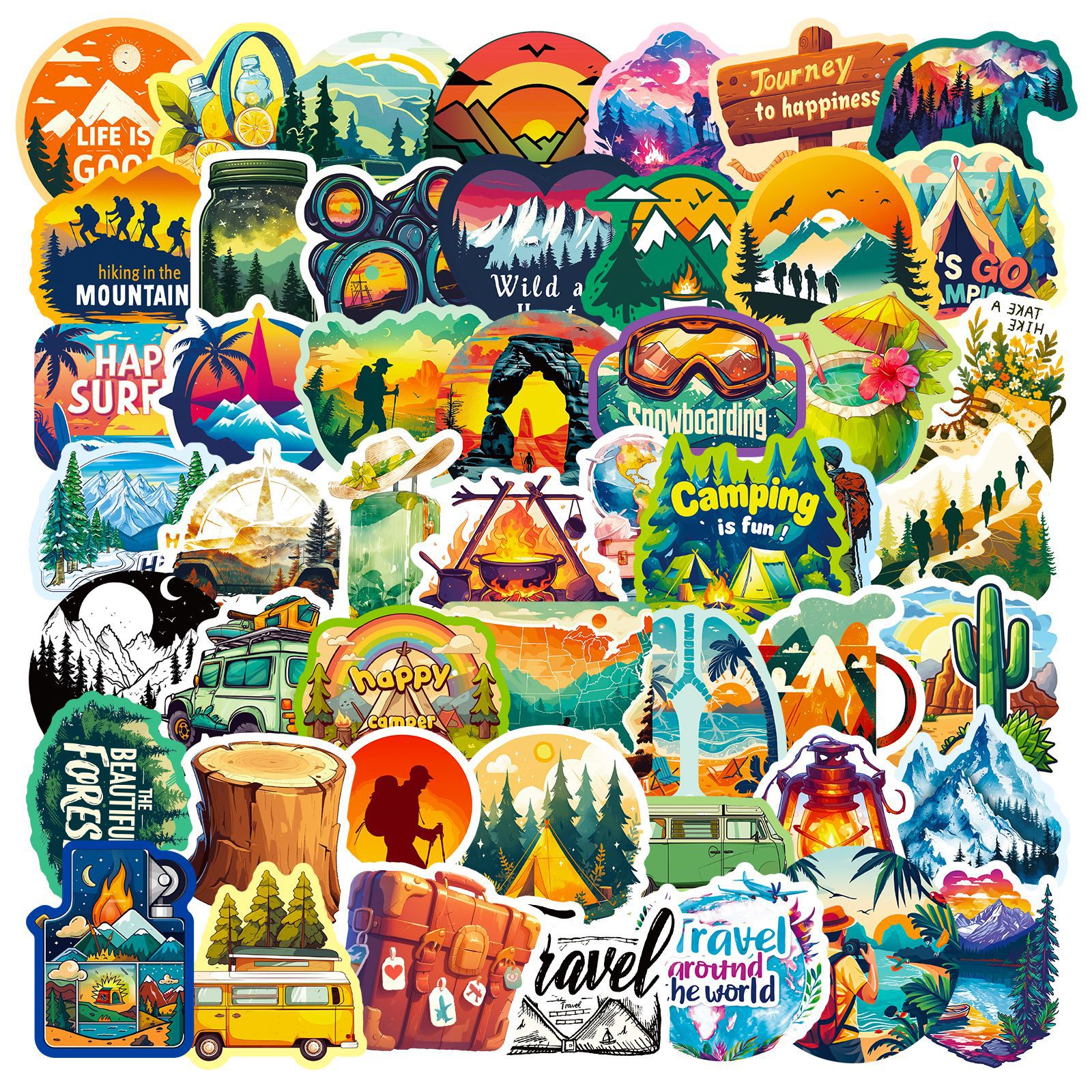 Outdoor Adventure Toys For Kids - 10/50PCS Outdoor Hiking Adventure Camping Hiking
