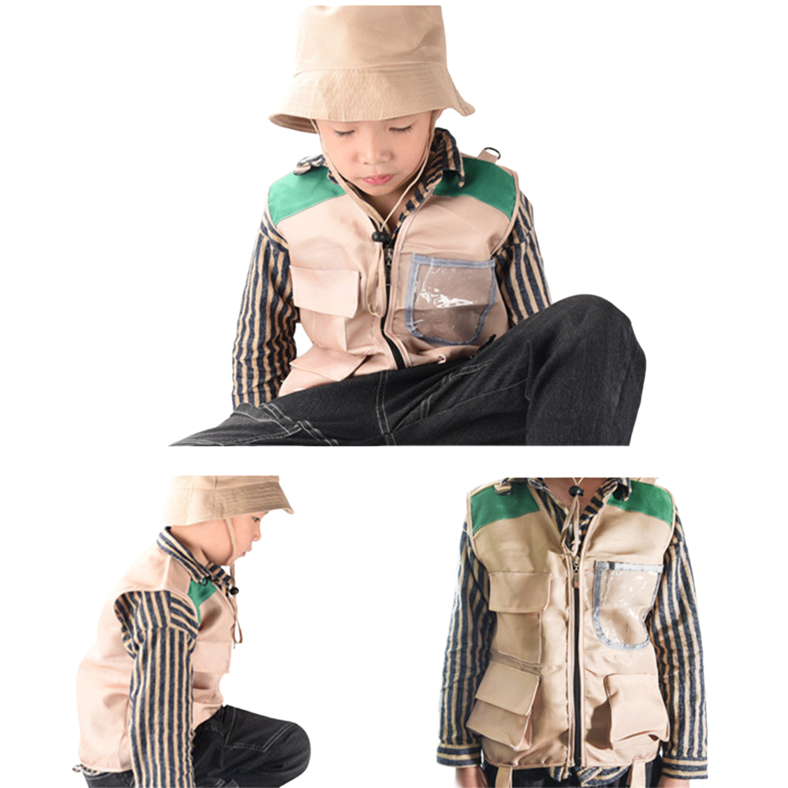 Outdoor Children'S Adventure S - Outdoor Adventure Vest ulasan dan harga