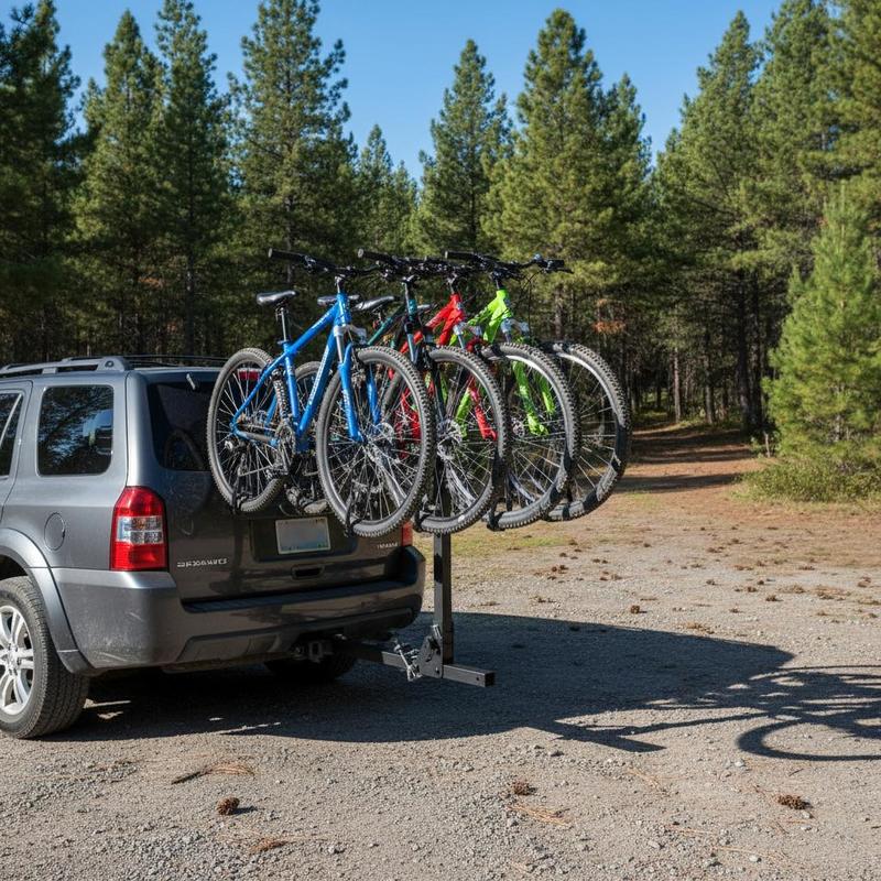 Vehicle Bicycle Carrier 4-Bike - Outdoor Adventure Vehicles ulasan dan harga