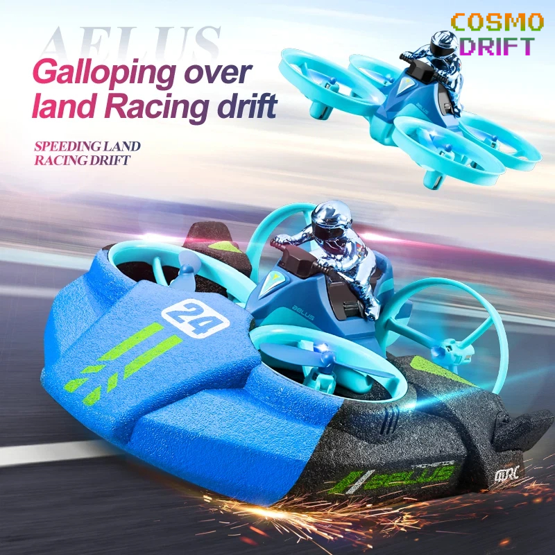 3-in-1 Land Air Sea RC Aircraf - Outdoor Adventure Toys For Kids ulasan dan harga