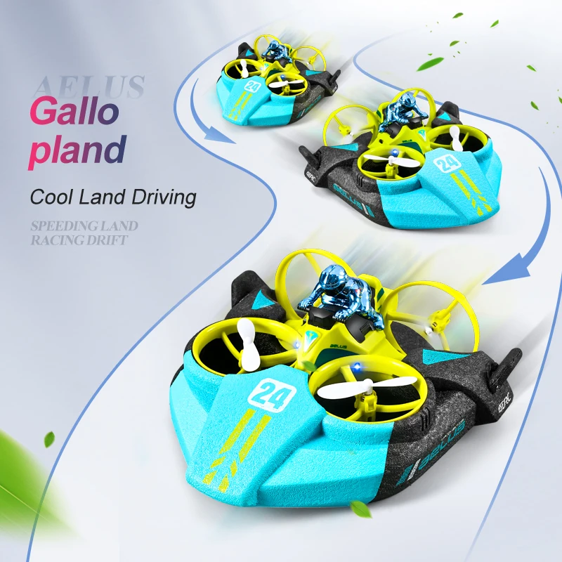 3-in-1 Land Air Sea RC Aircraf - Outdoor Adventure Toys For Kids ulasan dan harga