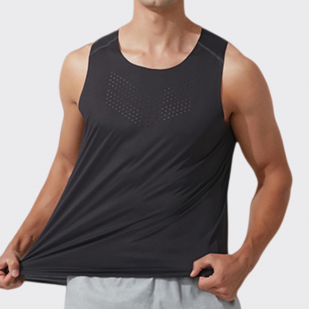 Men Gym Vest Quick Dry Running - Outdoor Adventure Vest ulasan dan harga