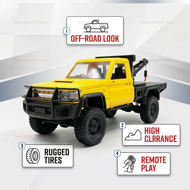 MN82T 1:12 2.4G RC Crawler Hoi - Outdoor Adventure Hobbies ulasan dan harga
