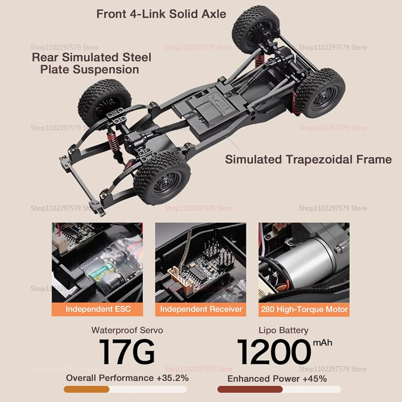 MN82T 1:12 2.4G RC Crawler Hoi - Outdoor Adventure Hobbies ulasan dan harga