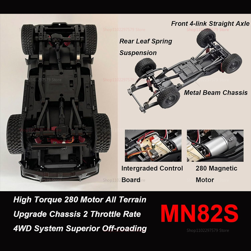 RC Crawler MN82S 1/12 Full Sca - Outdoor Adventure Toys For Kids ulasan dan harga