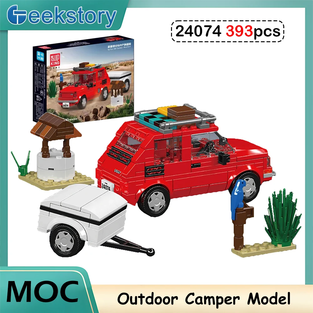 393PCS MOC DIY Camper Van Buil - Outdoor Adventure Toys For Kids ulasan dan harga