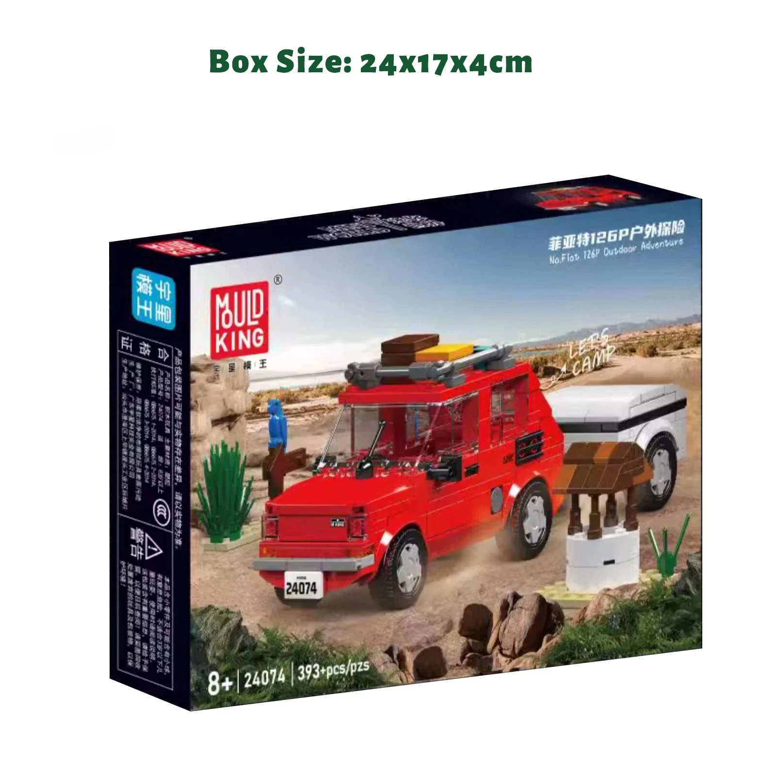 393PCS MOC DIY Camper Van Buil - Outdoor Adventure Toys For Kids ulasan dan harga