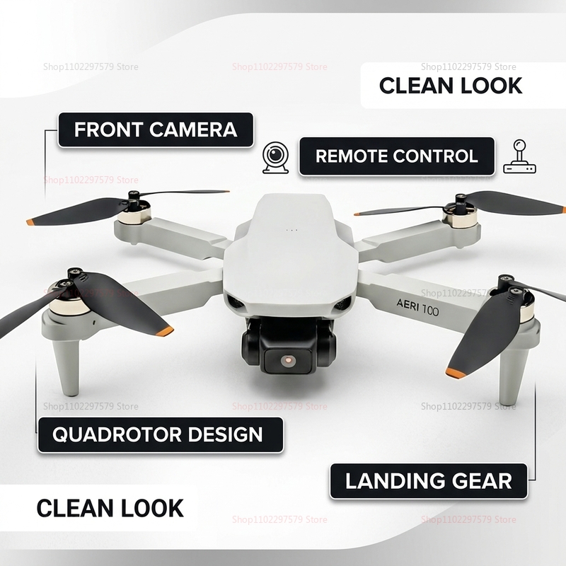 Mini Dronеs Aeri100 8K Profess - Outdoor Adventure Toys For Kids ulasan dan harga