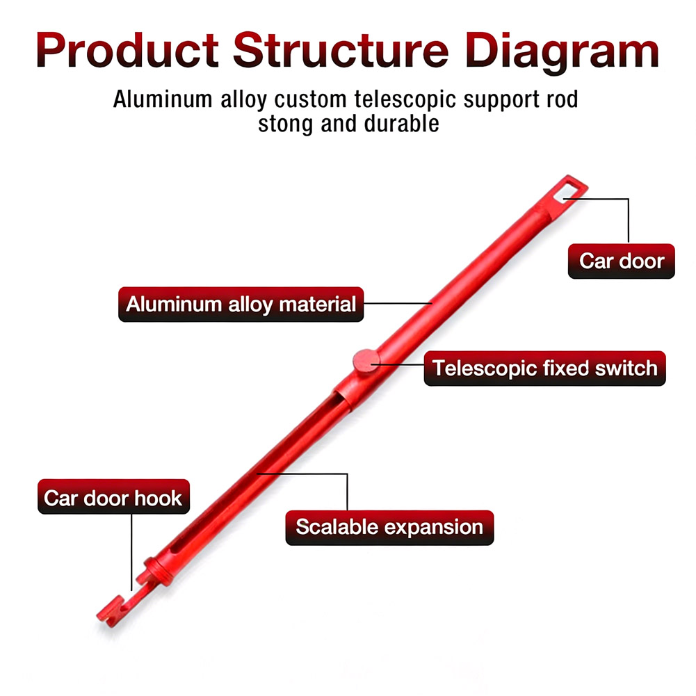 Adjustable Aluminum Support Ro - Outdoor Adventure Vehicles ulasan dan harga