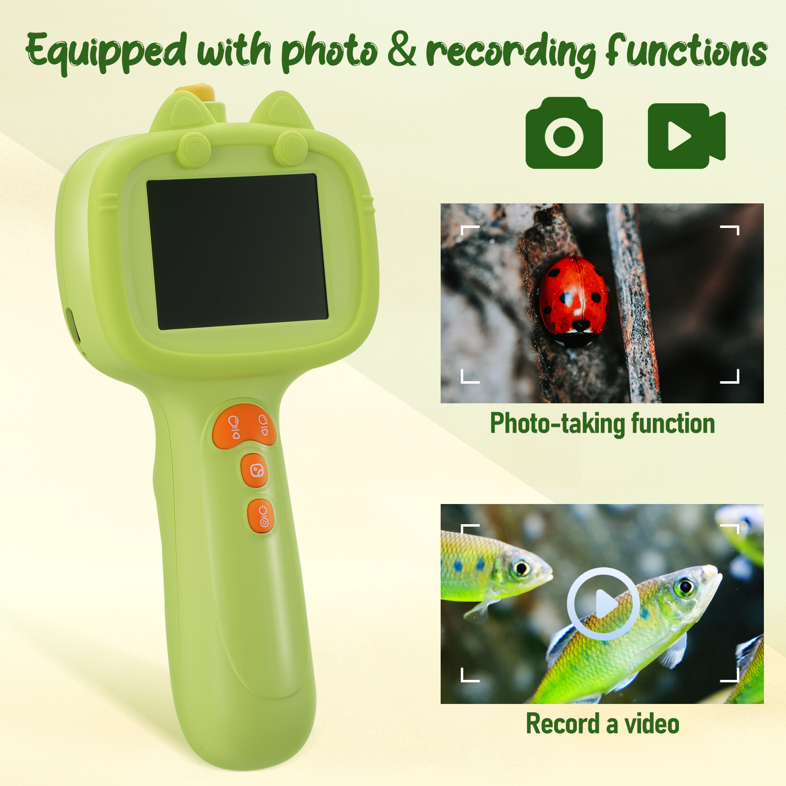 Kids Camera Borescope with Lig - Outdoor Adventure Toys For Kids ulasan dan harga