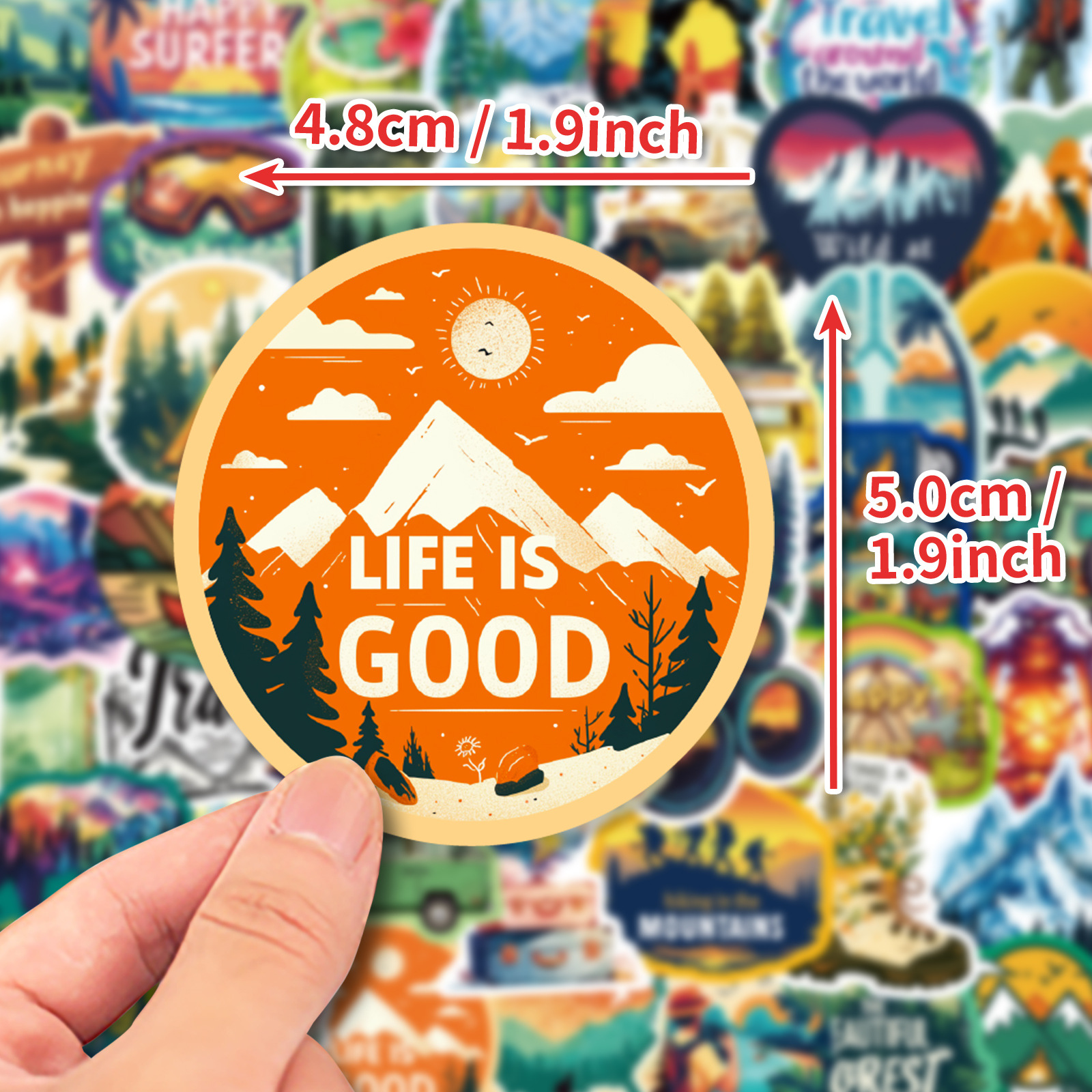 10/50PCS Outdoor Hiking Advent - Outdoor Adventure Toys For Kids ulasan dan harga