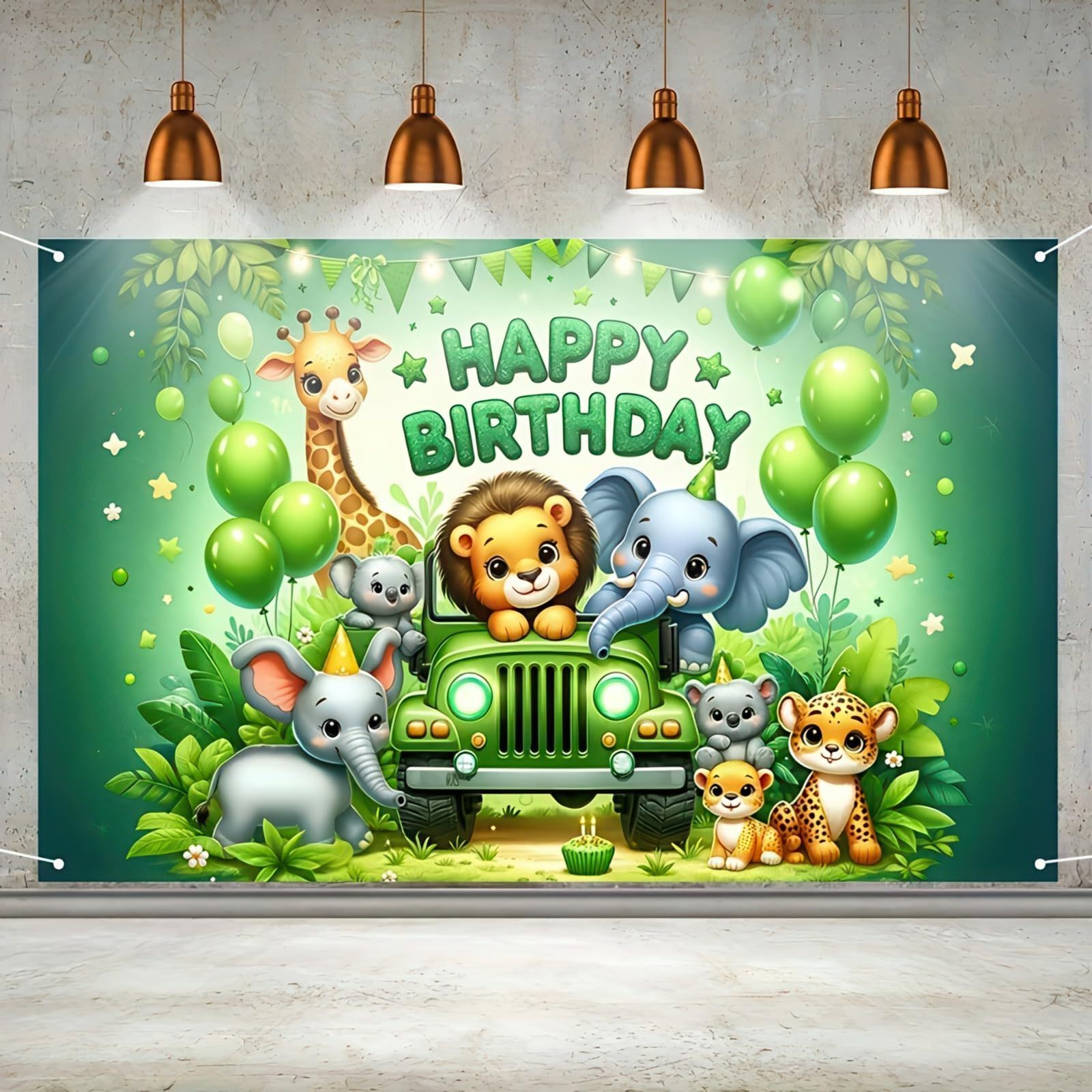 Jungle Adventure Birthday Part - Outdoor Adventure Background ulasan dan harga