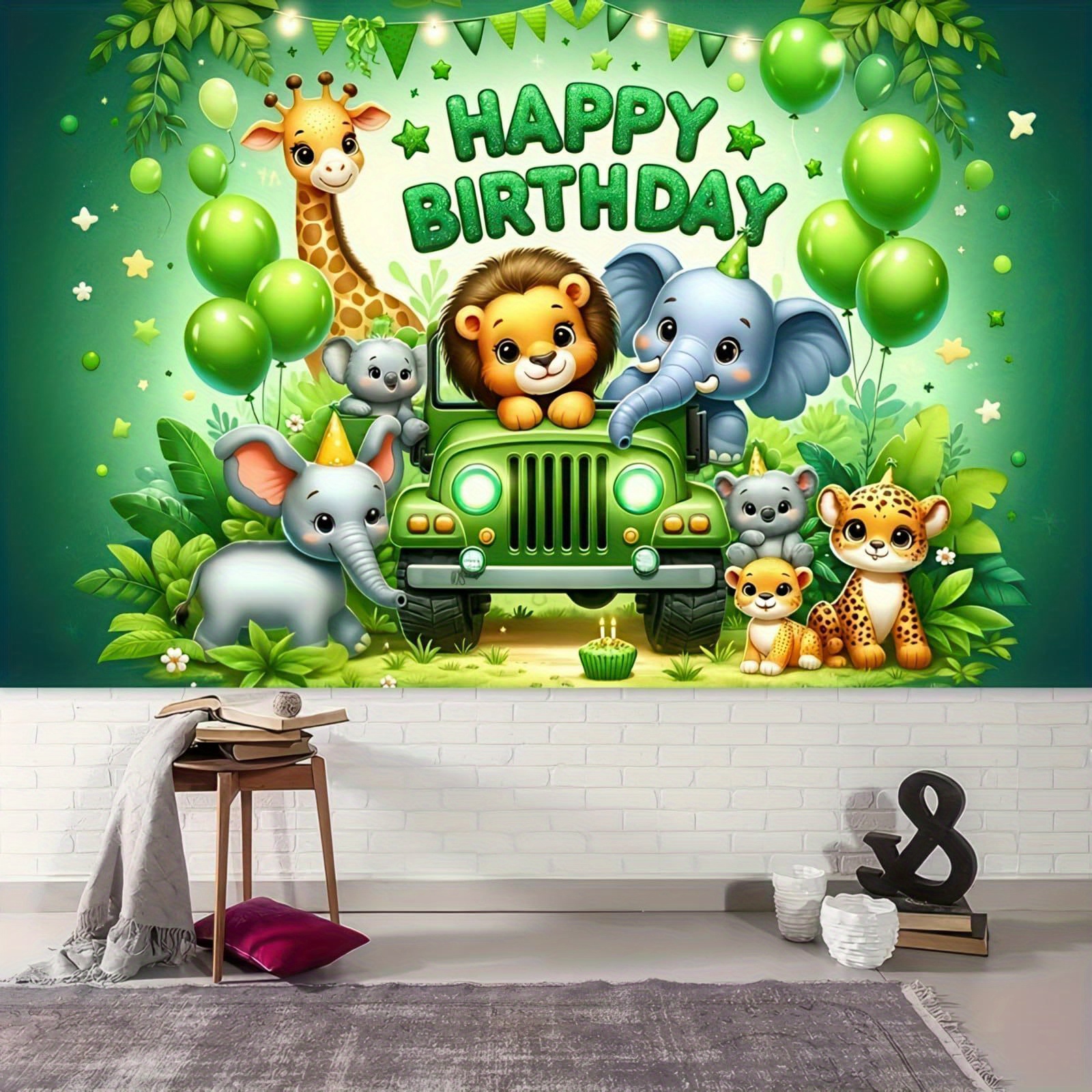 Jungle Adventure Birthday Part - Outdoor Adventure Background ulasan dan harga