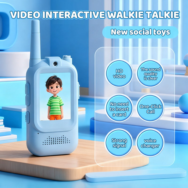 2pcs Kids Video Walkie Talkie  - Outdoor Adventure Toys For Kids ulasan dan harga